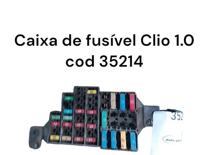 Caixa De Fusível Clio 1.0 Cod 35214