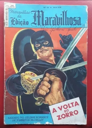 HQ A Volta do Zorro - Edição Maravilhosa n10