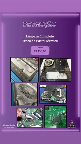 Console Xbox, Playstation (LOJA FÍSICA)