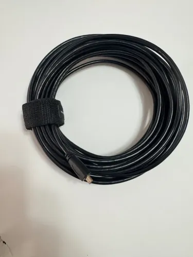 Cabo Micro HDMI para HDMI gold com 10 metros ideal para ligar camera a mesa de corte 