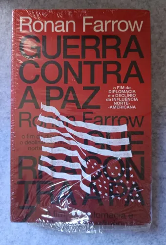 Livro - Guerra Contra a Paz - Ronan Farrow - Editora Todavia