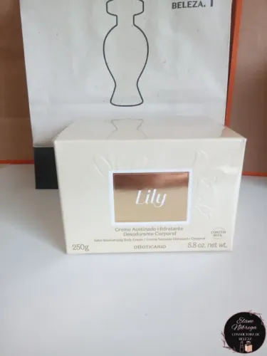 PROMOÇÃO Creme acetinado Lily