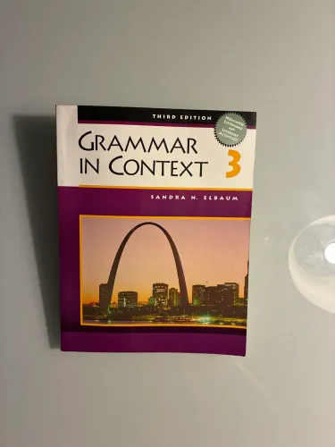 Livro GRAMMAR IN CONTEXT 3