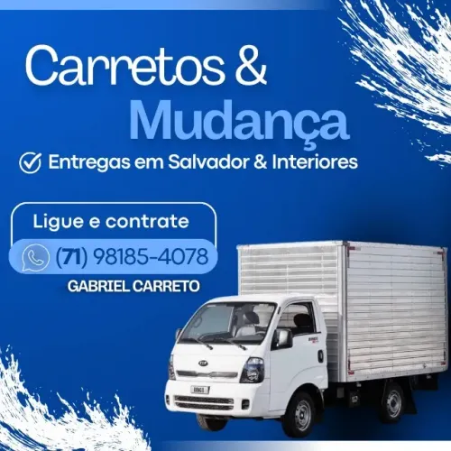 Carreto, Frete e pequenas Mudança - Salvador e Interior!