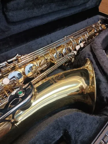 Sax Tenor Eagle ST503 Mostruário Impecável Black Friday Nota Fiscal OlX Pay Compra Segura 