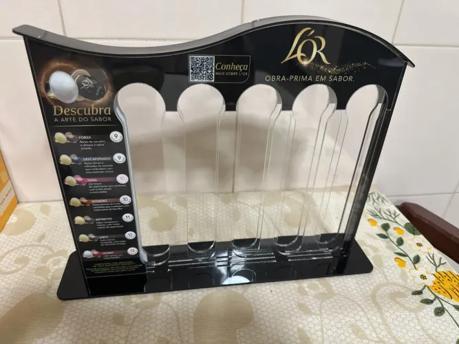 Suporte cápsulas loor compatível com a nespresso