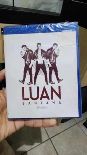 Blu-ray Luan Santana Acústico Lacrado