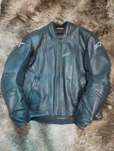 Jaqueta alpinestars 54 euro couro com cupim
