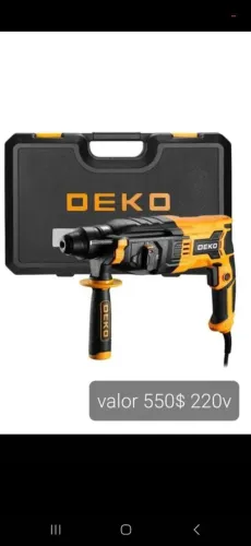 Martelete deko 850w com 3 funções 220v novo entregamos 
