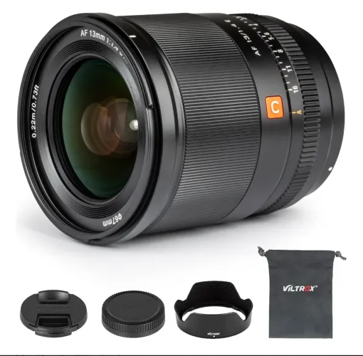 Lente Viltrox 13mm 1.4 - Para Sony - LACRADA!