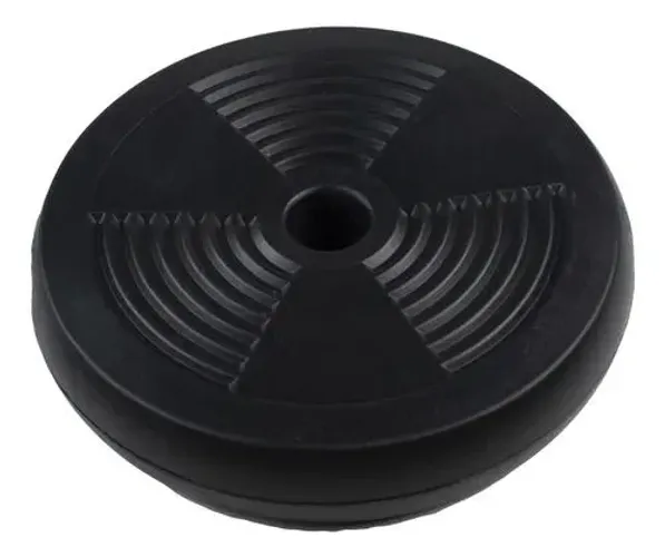 Anilha 1,5kg Ciment Para Kit Ahead Sports Preta Cor Preto