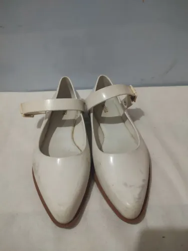 sapato melissa tam 34 branco 