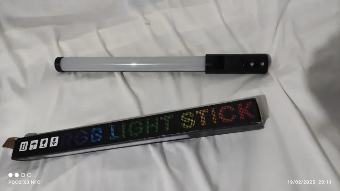 Varinha de LED RGB para Filmagens