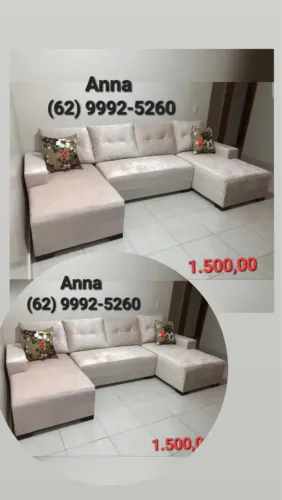 Sofá com Chaise duplo ((?)).((?))