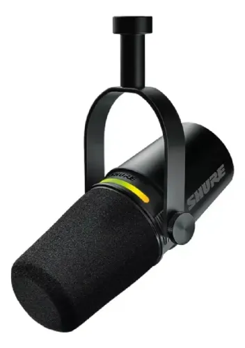Microfone Shure MV7+ USB Cor Preta
