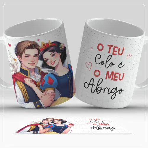 Caneca Inteligente com Design Romântico