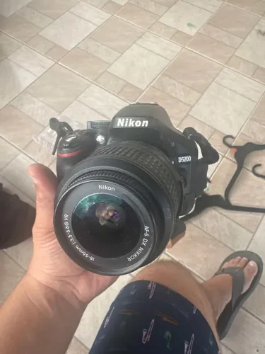 Nikon com acessorios