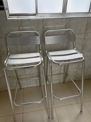 Banquetas altas alumínio