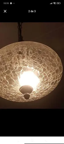 Lustre craquelado