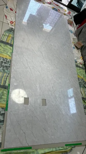 Placa PVC Mármore branco 