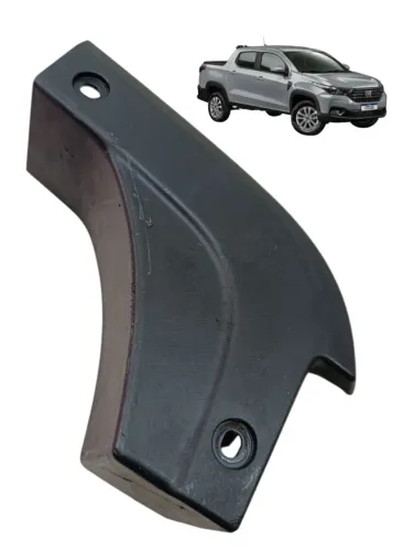 Moldura Cacamba Direita Fiat Strada Freedom 2022 C/detalhe Preto
