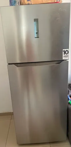Geladeira Midea Frost Free 425L - Compressor Queimado