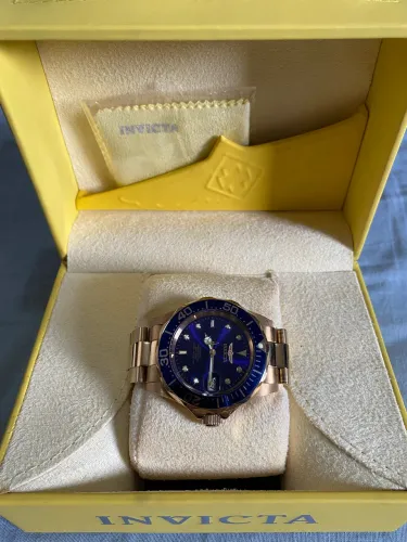 Relógio Automático Invicta Pro Diver 8930OB Dourado Azul