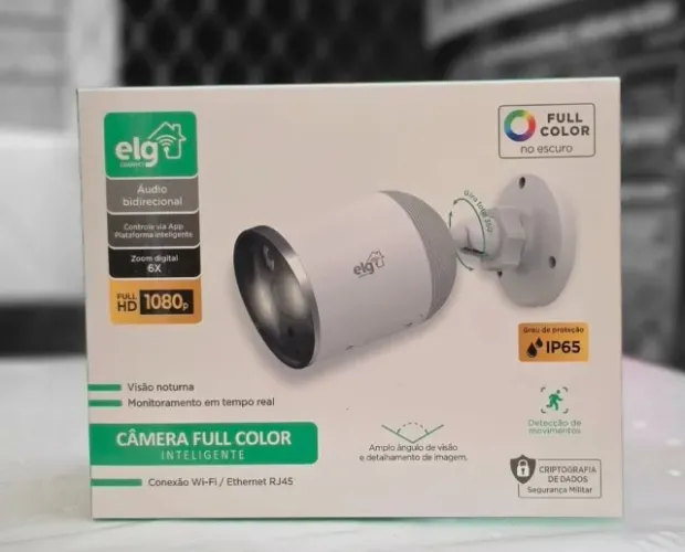 Camera Externa ELG Full HD Wi-FI/Cabo ONVOF