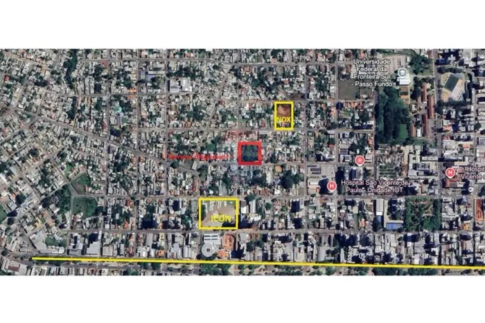 Terreno com 3607m² na Rua Lava Pés, bairro Boqueirão, Centro