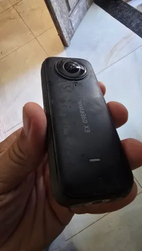 Insta 360 x3 camera de ação! Defeito na touch