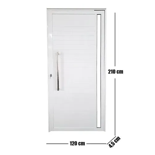 Vendo Porta pivotante de alumínio 2,20 x 1,20m