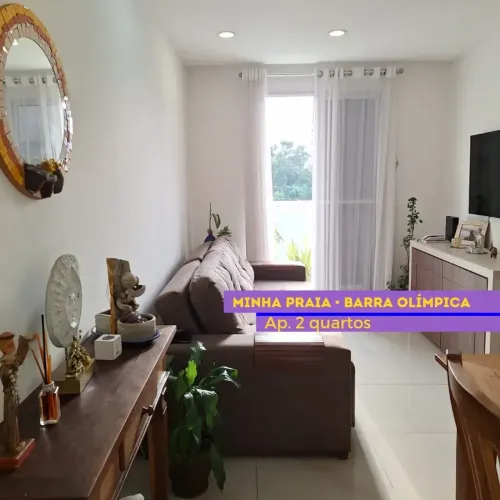 Apto condominio Minha Praia 2 quartos  reformado