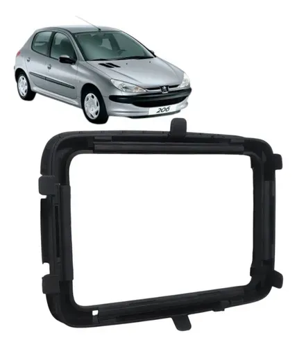 Moldura Coifa Console Central Peugeot 206 Feline 1.6 2005