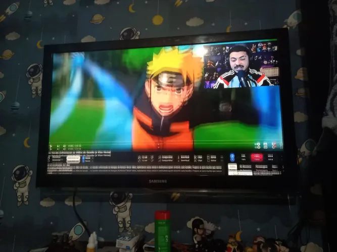 TV SAMSUNG 40 COM CHROME CAST