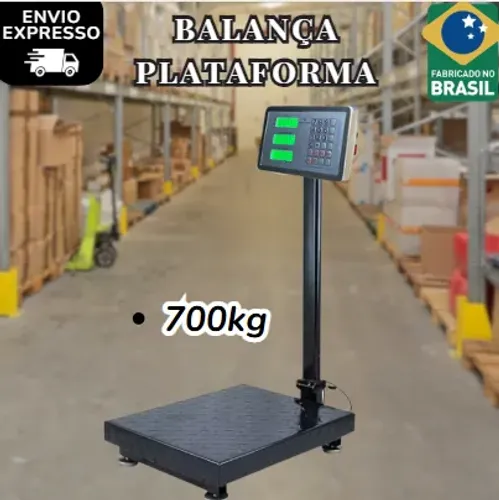 Balança De Plataforma Com Mastro Digital Bivolt 700kg