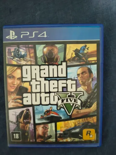 GTA 5 (PS4) Mídia Física (Com Mapa)