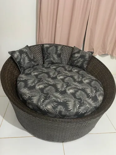 Sofá chaise redondo
