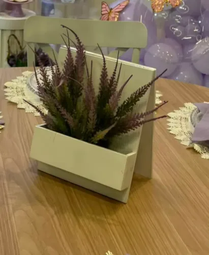 Floreira em MDF para decoração