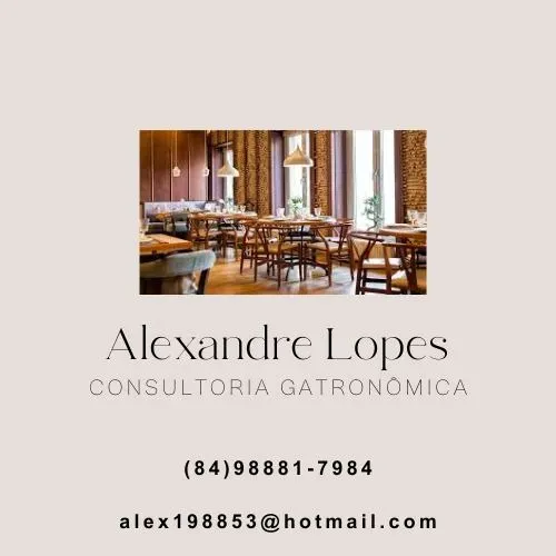 Alexandre Lopes - Consultoria Gastrônomica