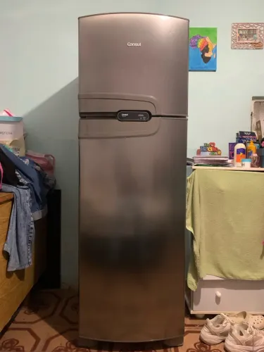 Geladeira inox