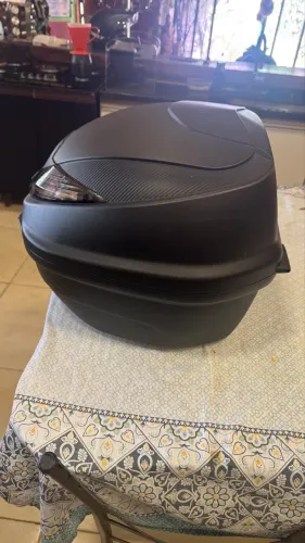 Baú Xre 300 Sahara Honda Monolock Com Base 36l Original Preto
