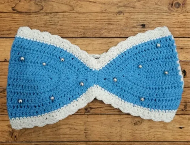 Cropped Crochê