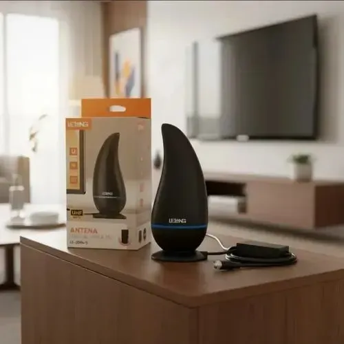 Antena digital com amplificador de sinal 