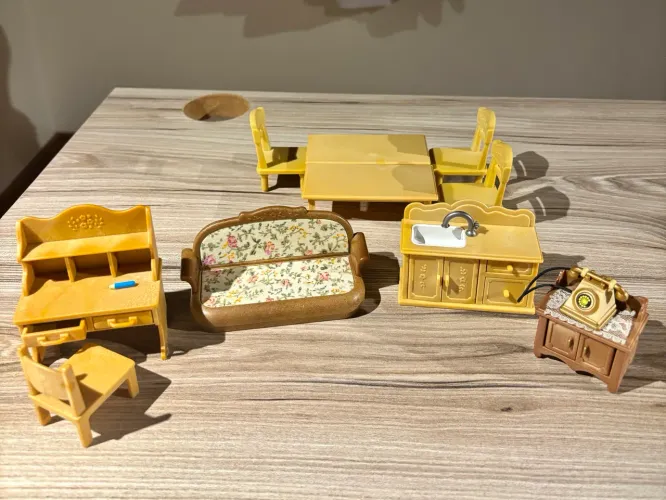 Sylvanian families - conjuntinho sala de estar