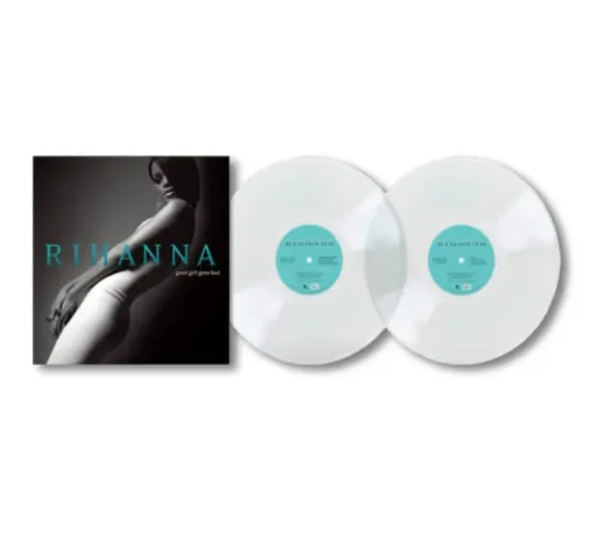 Rihanna Vinil Good Girls Gone Bad Lp Clear transparente Lacrado
