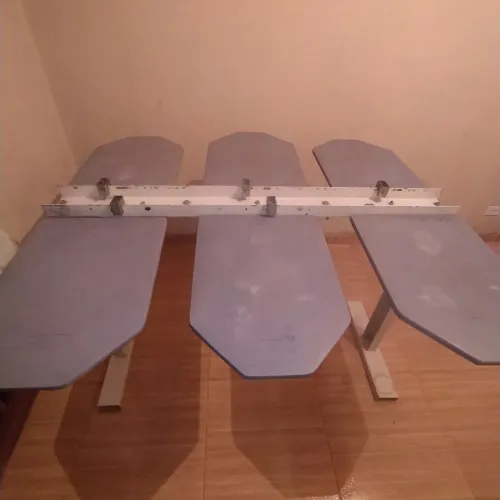 Mesa de serigrafia 6 berços acolchoado 