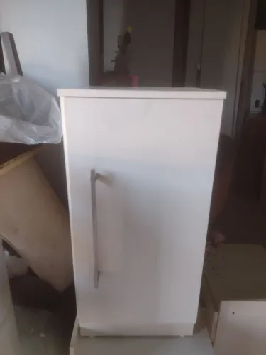 Balcão MDF branco ( entrego)