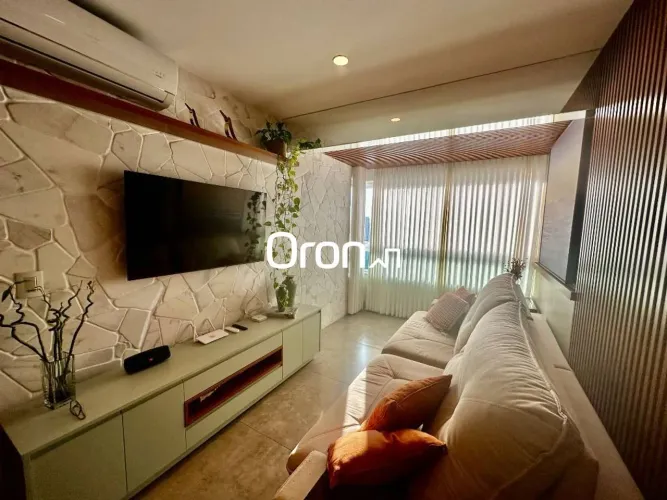 Apartamento equipado e mobiliado com 2 dormitórios à venda, 59 m² por R$ 750.000 - Setor B