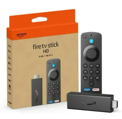 Fire TV Stick HD (Última Geração) com Alexa | Controle por Voz, Streaming em Full HD | Nov