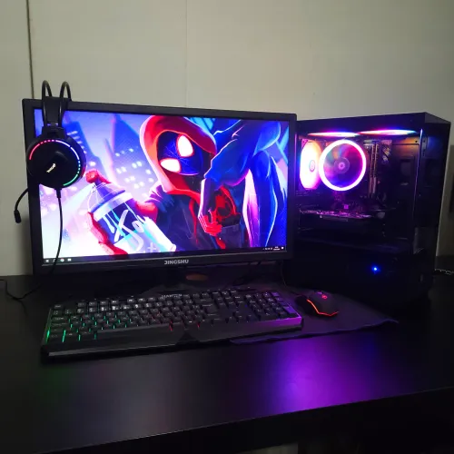 PC Gamer Completo RX550 16GB RAM SSD
